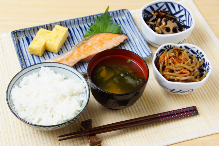 写真：朝食の提供料理例